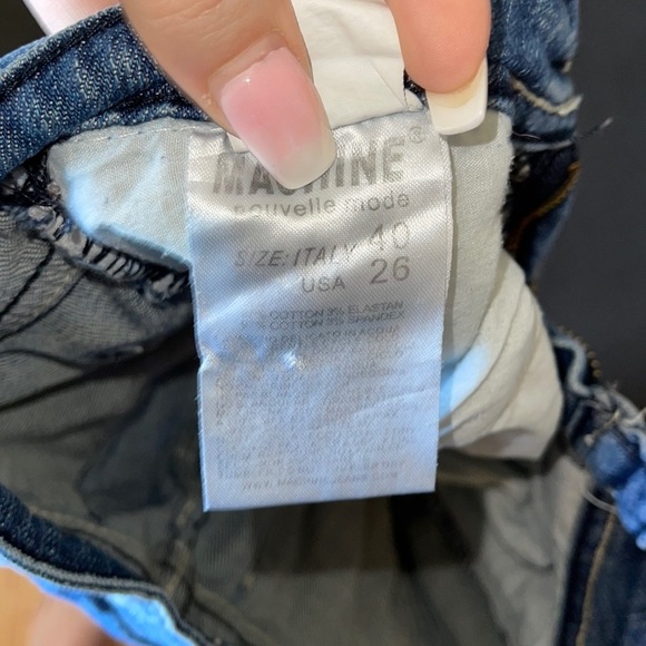 Machine Jeans Low-Rise Classic Distressed Jeans - Picture 10 of 11